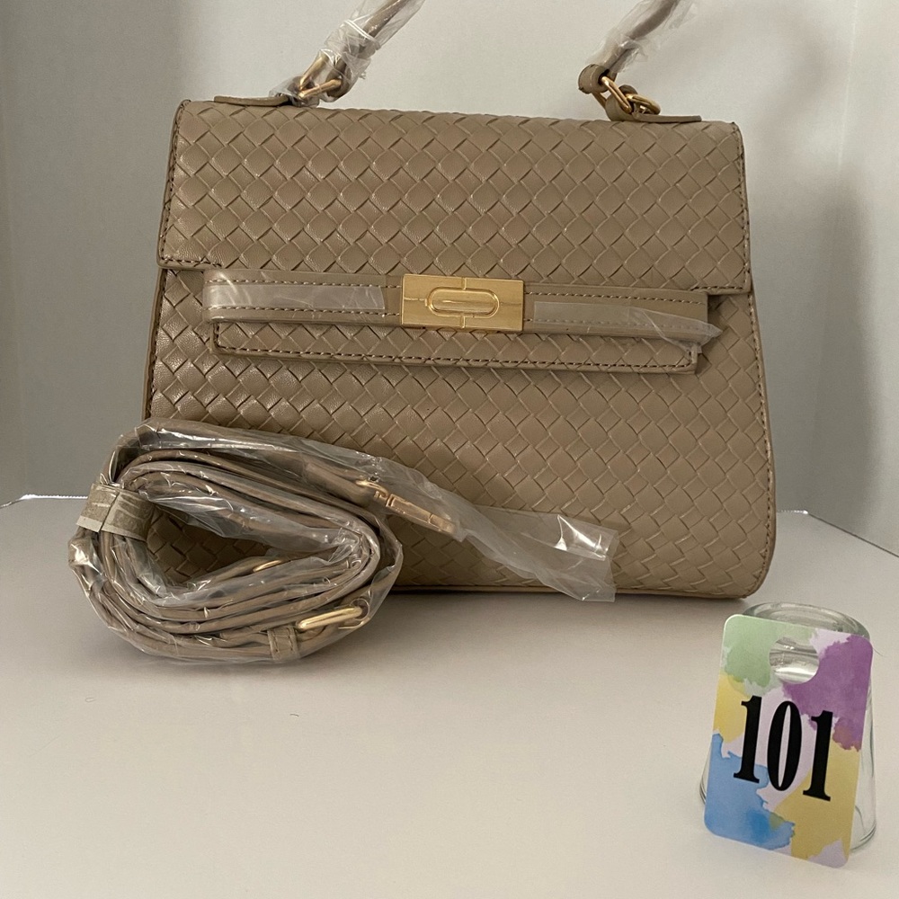 Tan purse